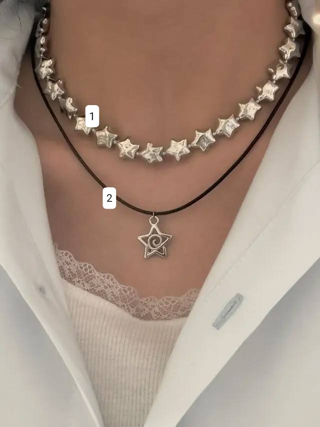 گردنبند دولاین ستاره